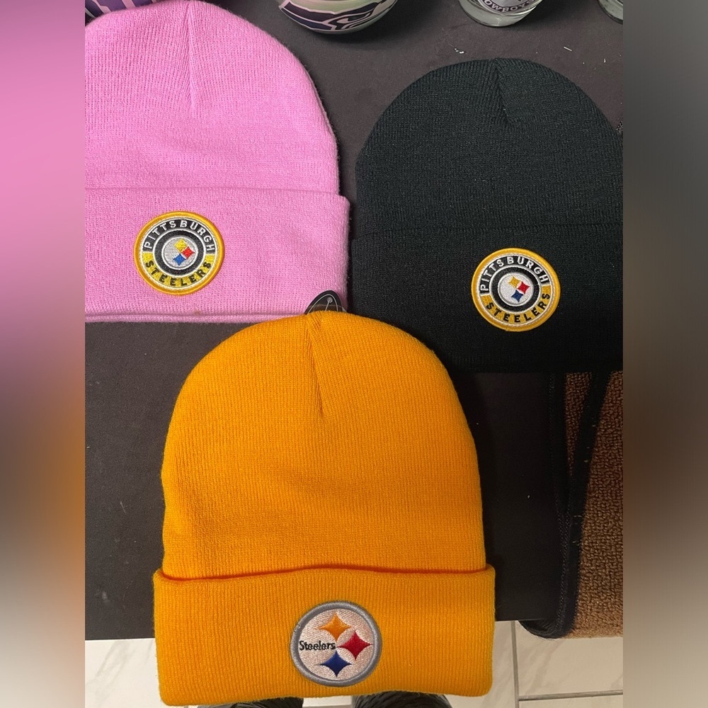 Pittsburgh Steelers skull hats!!!